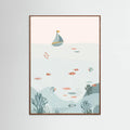 Under the Blue Sea Poster – Poster und Kunstdruck