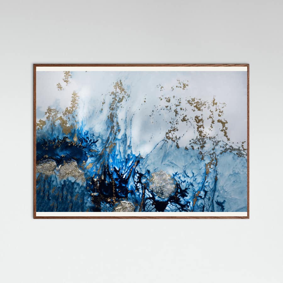 Poster Underwater - Gently Drifting – poster e stampa artistica