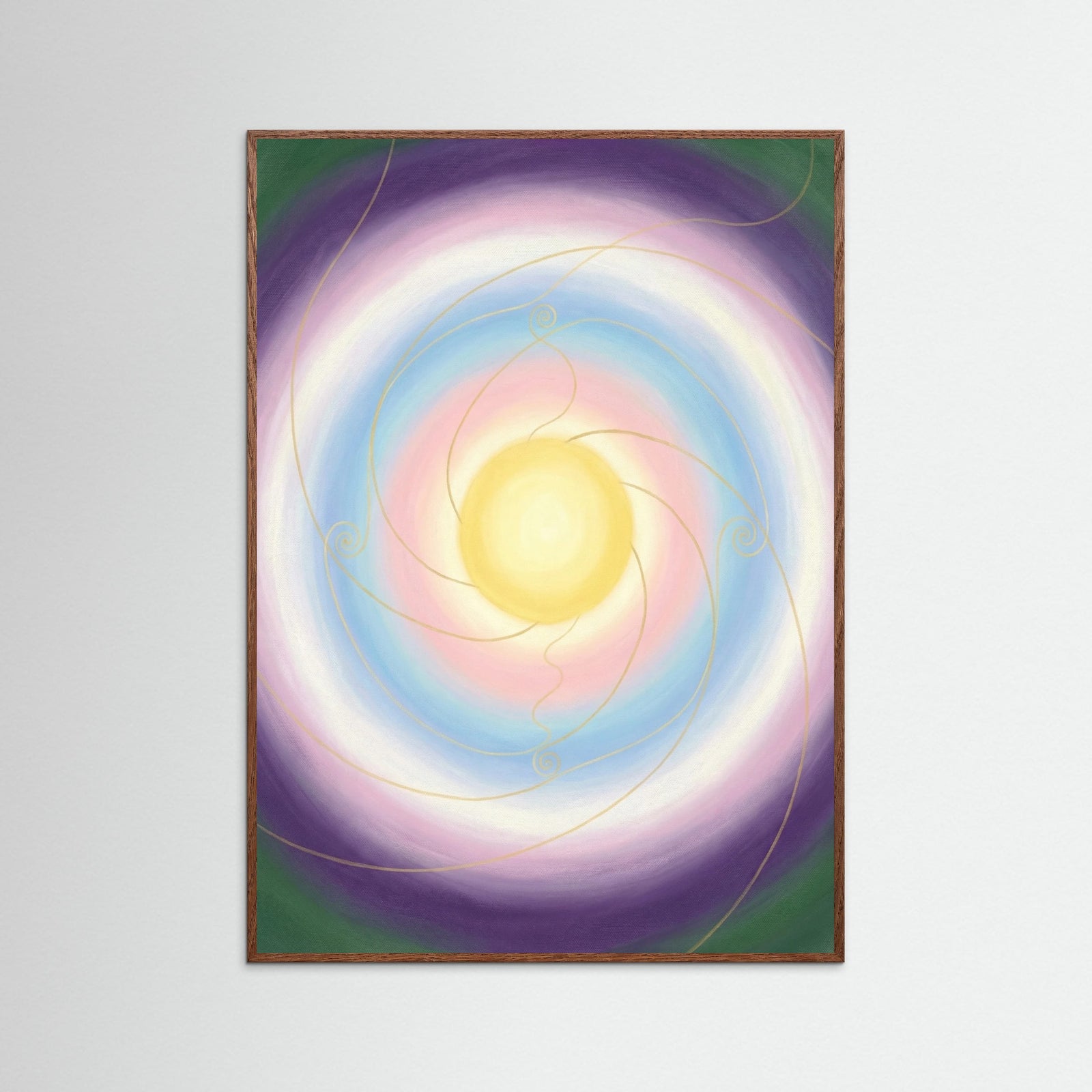 Oak Dark Universal Heart