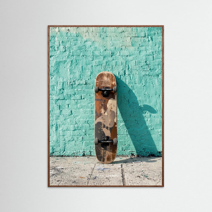 Oak Dark Urban Teal