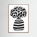 Vase Striped Poster – plakat og kunsttryk