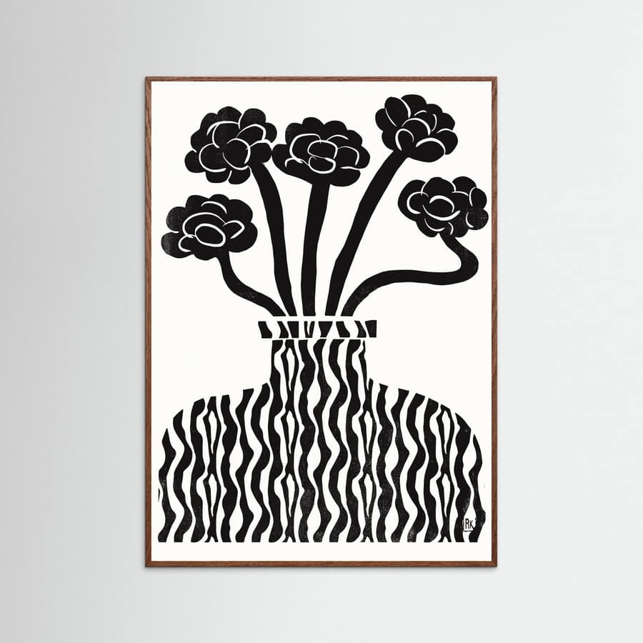 Poster Vase and Flowers 03 – poster e stampa artistica