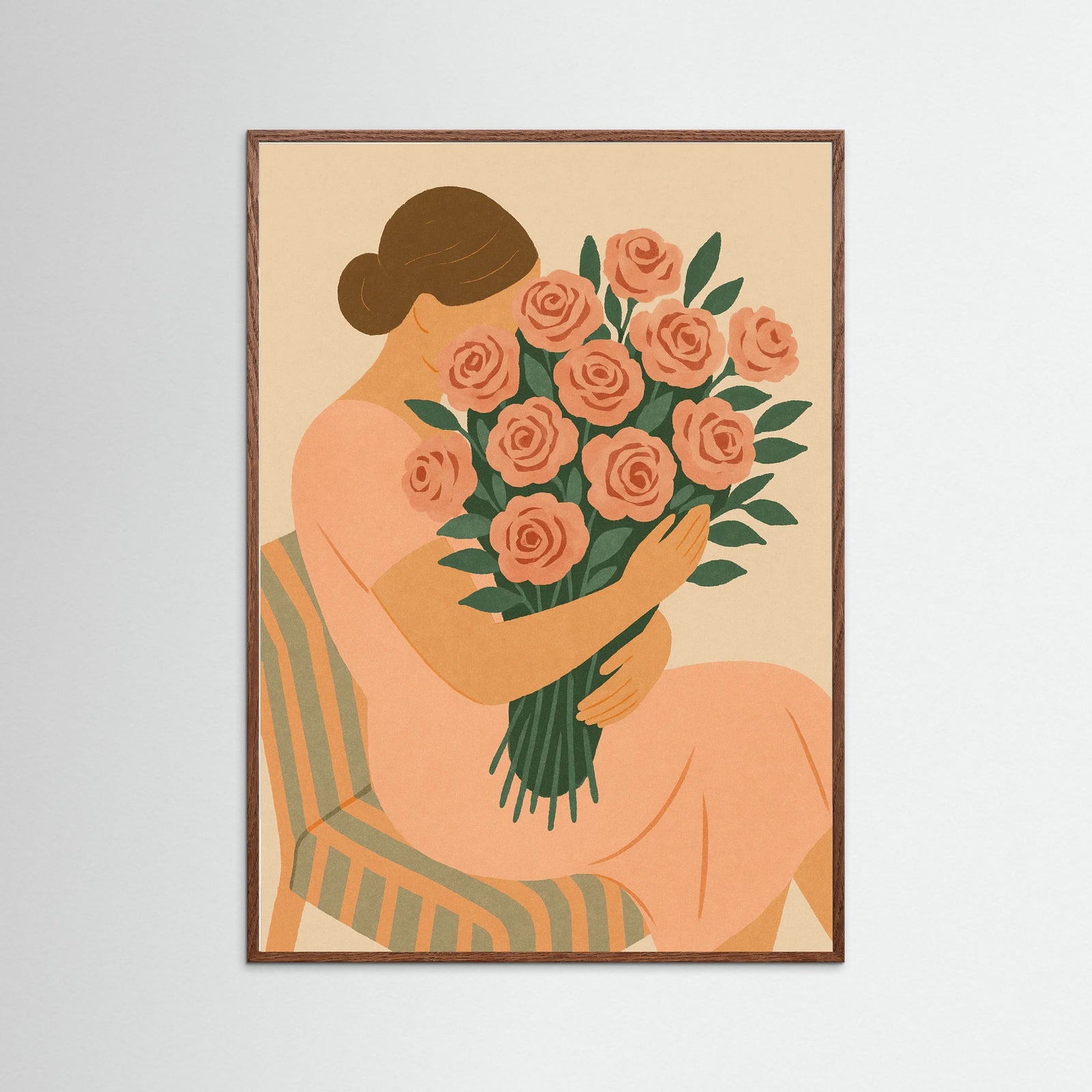 Oak Dark Veiled Blossoms
