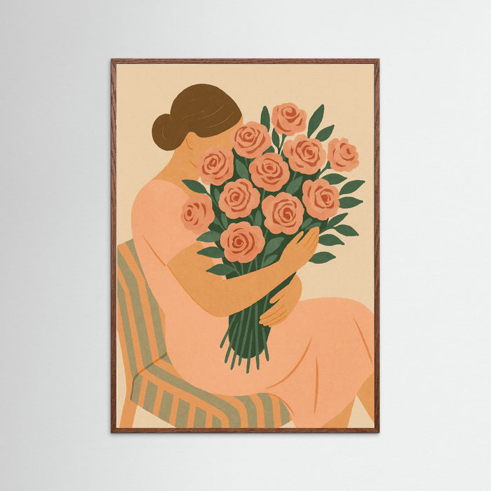 Oak Dark Veiled Blossoms
