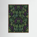 Oak Dark Verdant Bloom Pattern