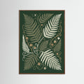 Oak Dark Verdant Bloom Vines