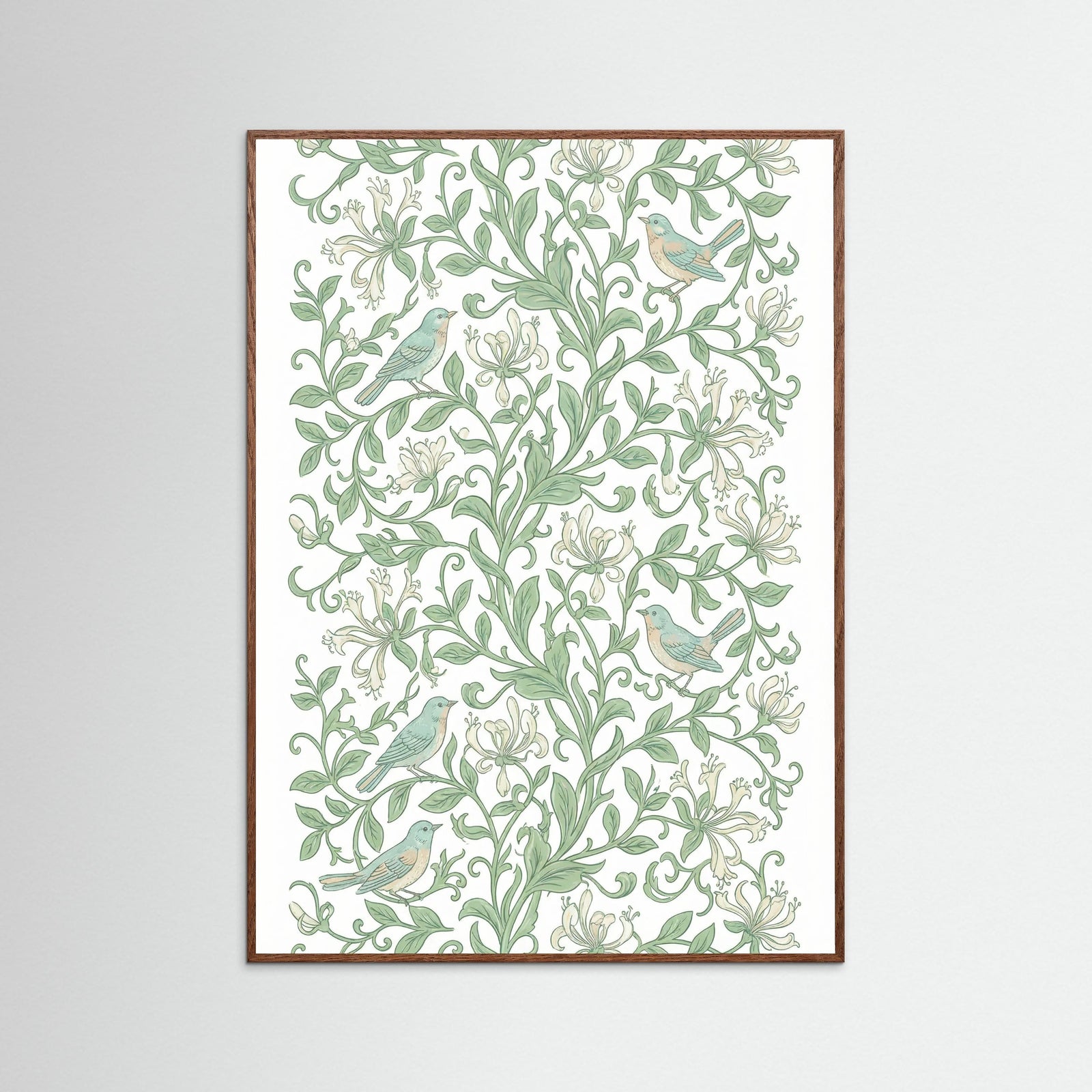 Oak Dark Verdant Bloom