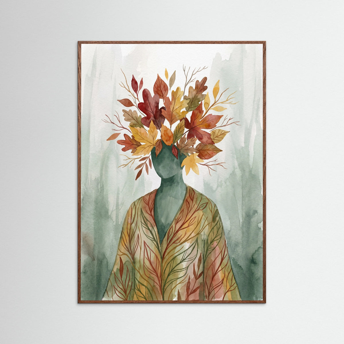 Oak Dark Verdant Bloom