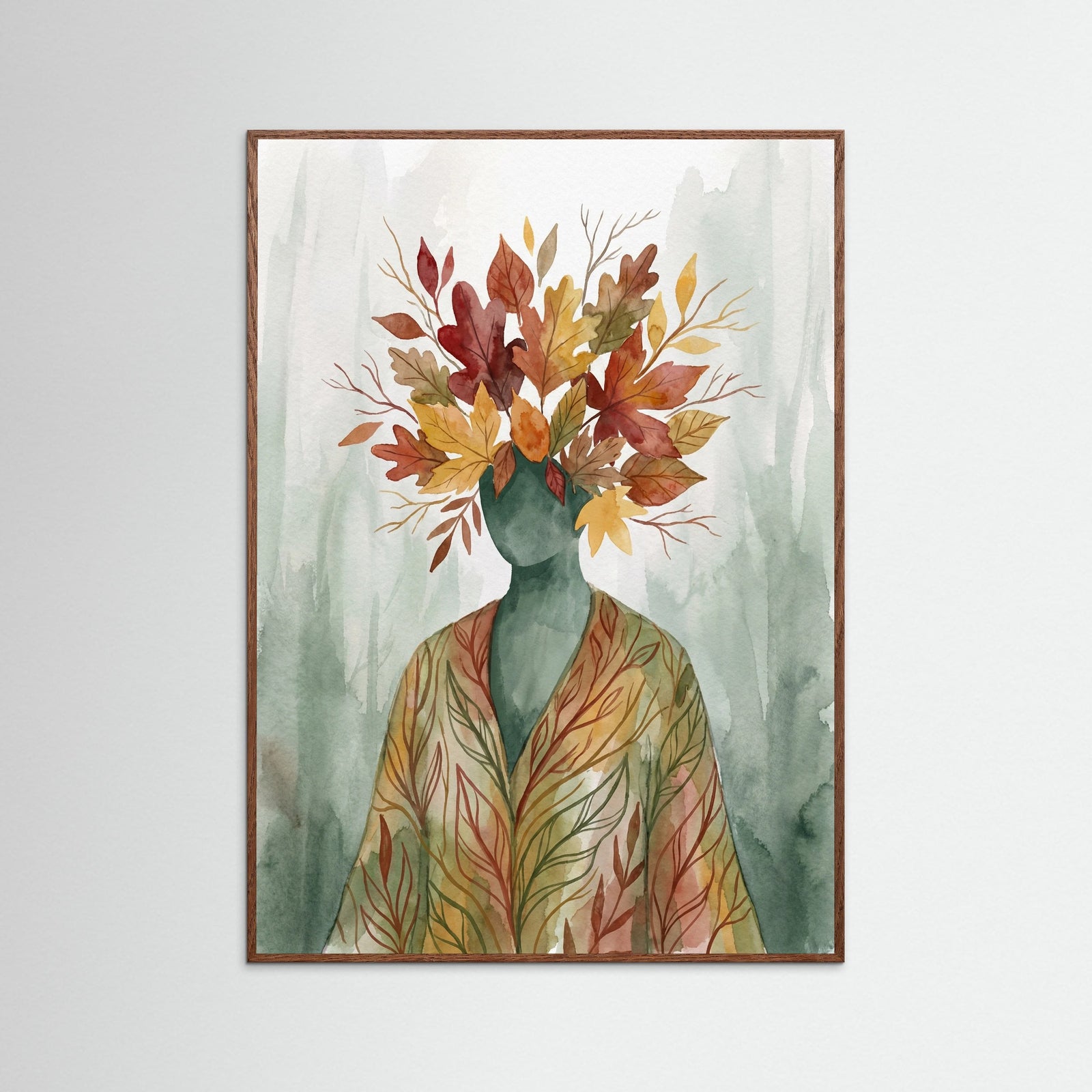 Oak Dark Verdant Bloom