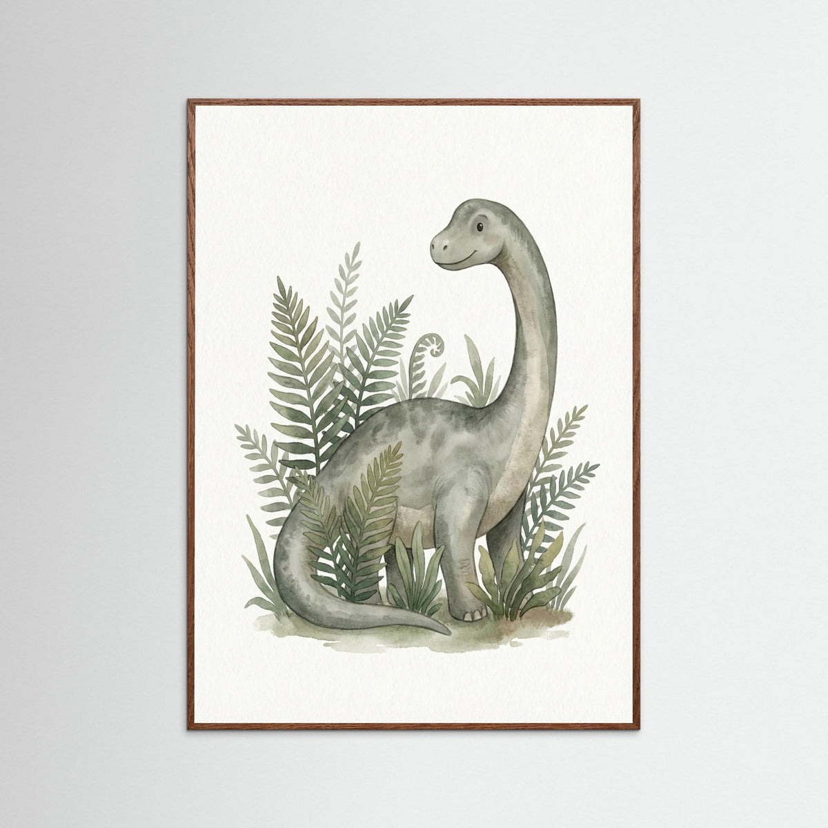 Oak Dark Verdant Dino Portrait