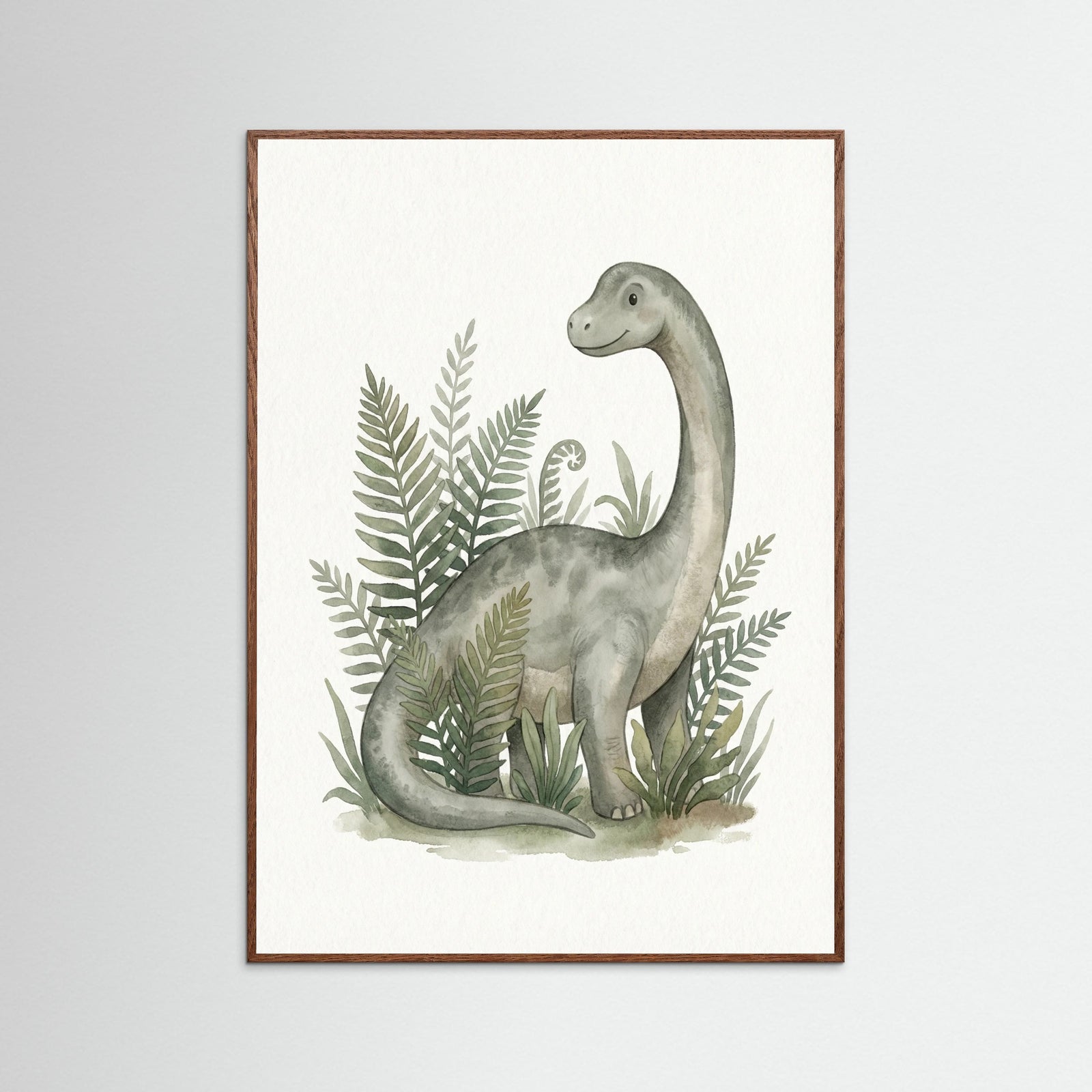 Oak Dark Verdant Dino Portrait
