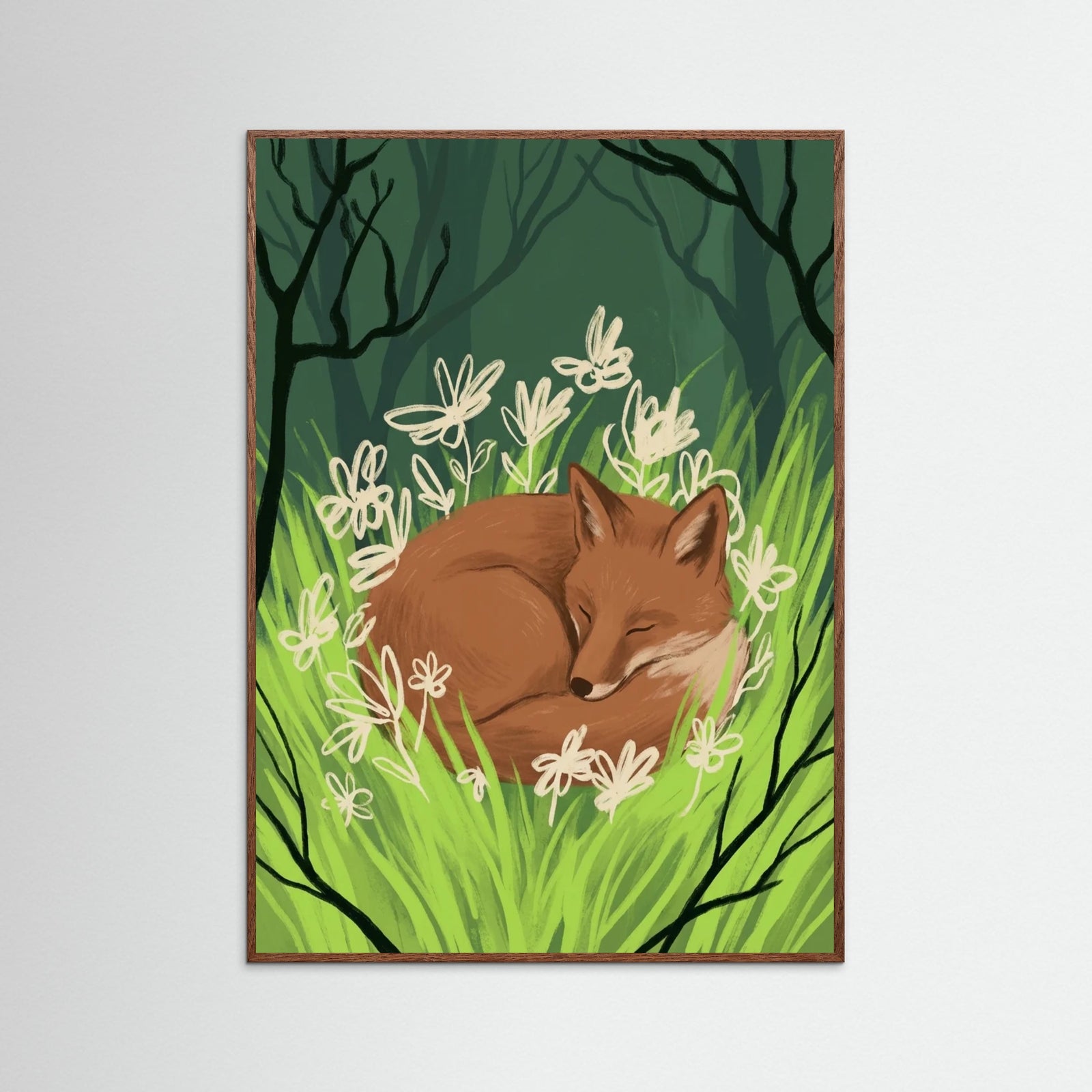 Oak Dark Verdant Embrace