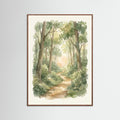 Oak Dark Verdant Embrace