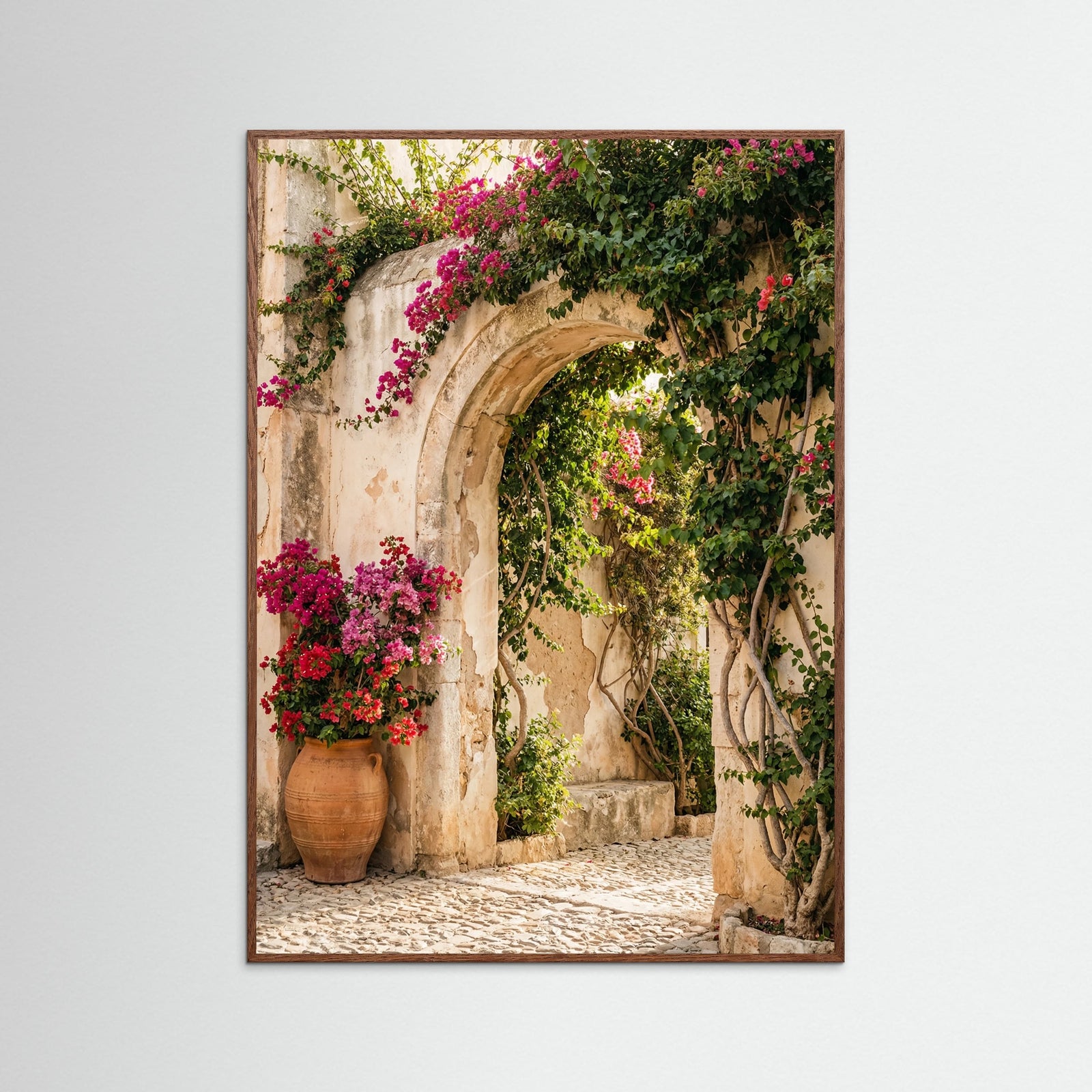 Oak Dark Verdant Entrance