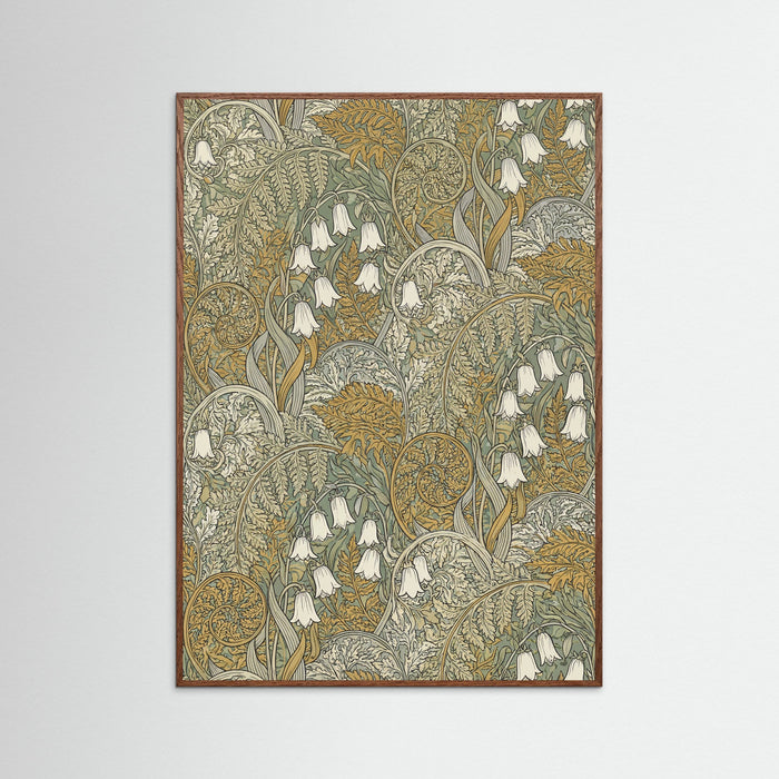 Oak Dark Verdant Pattern