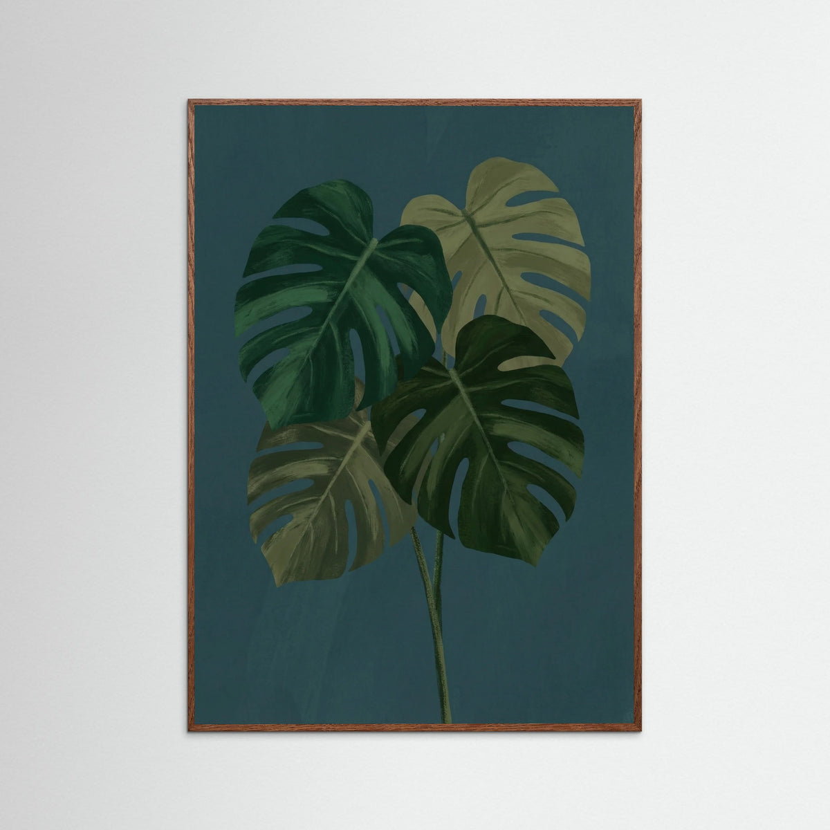 Oak Dark Verdant Vessel