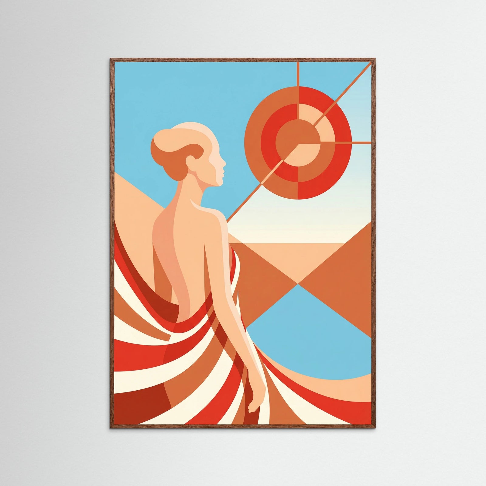 Oak Dark Vibrant Figure