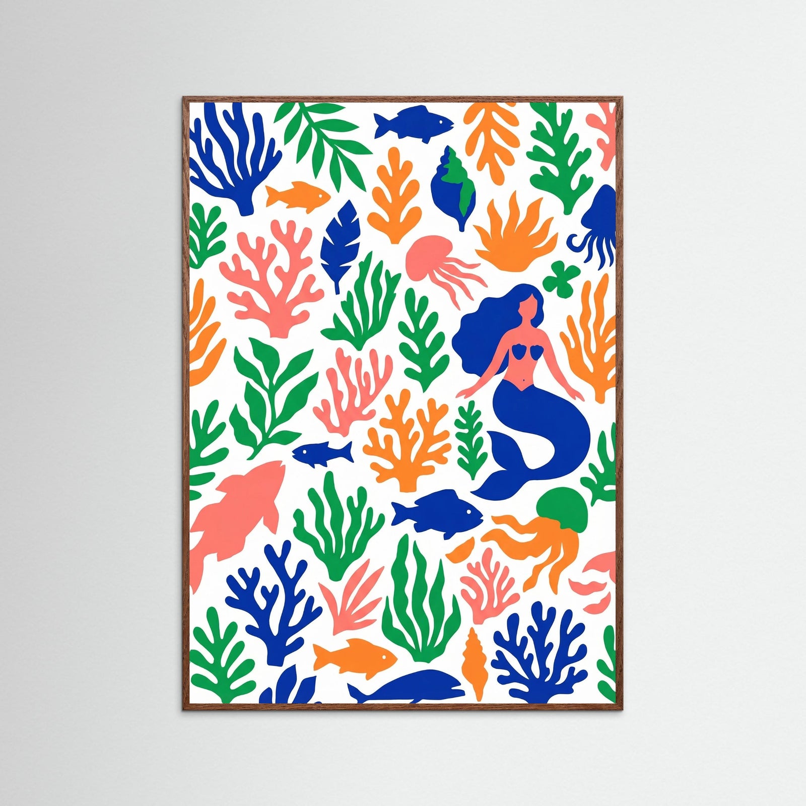 Oak Dark Vibrant Leaf Symphony