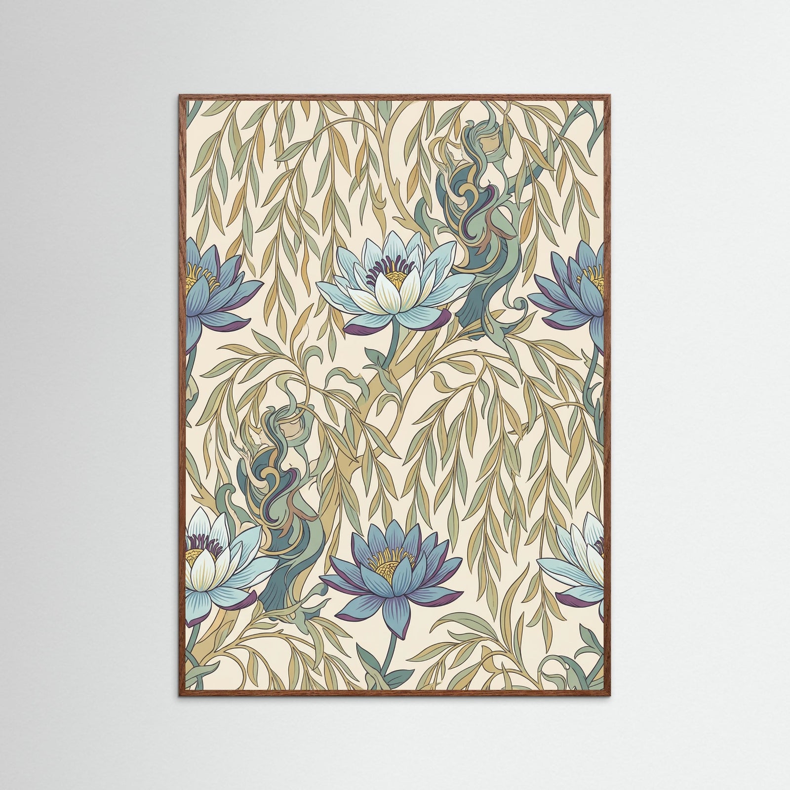 Oak Dark Vibrant Morris Tapestry