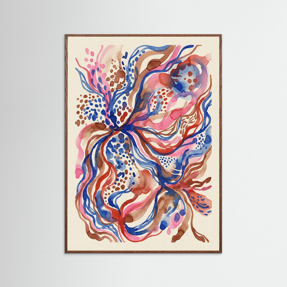 Oak Dark Vibrant Organic Flow