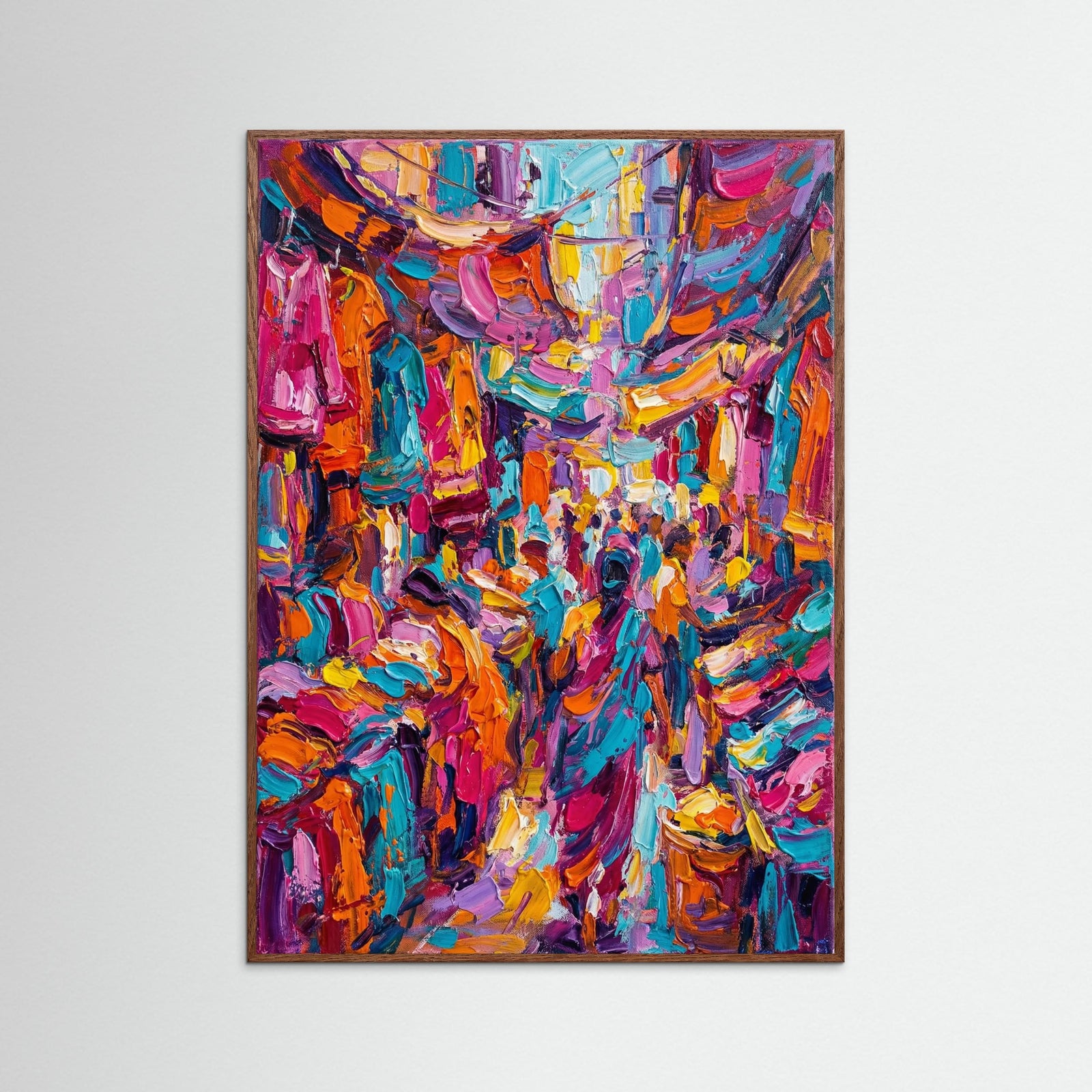 Oak Dark Vibrant Urban Echoes