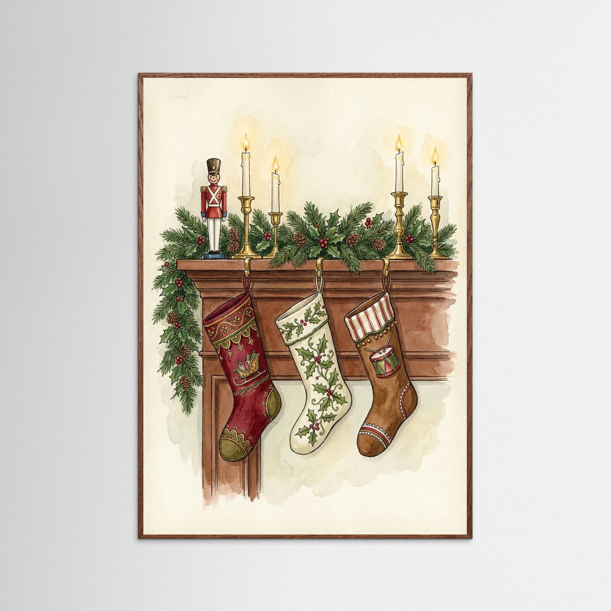 Oak Dark Victorian Yuletide