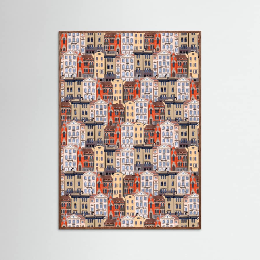 Oak Dark Vilnius Poster