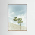 Vintage Palm Trees in the desert Poster – Poster und Kunstdruck
