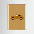 Oak Dark Vintage Racecar