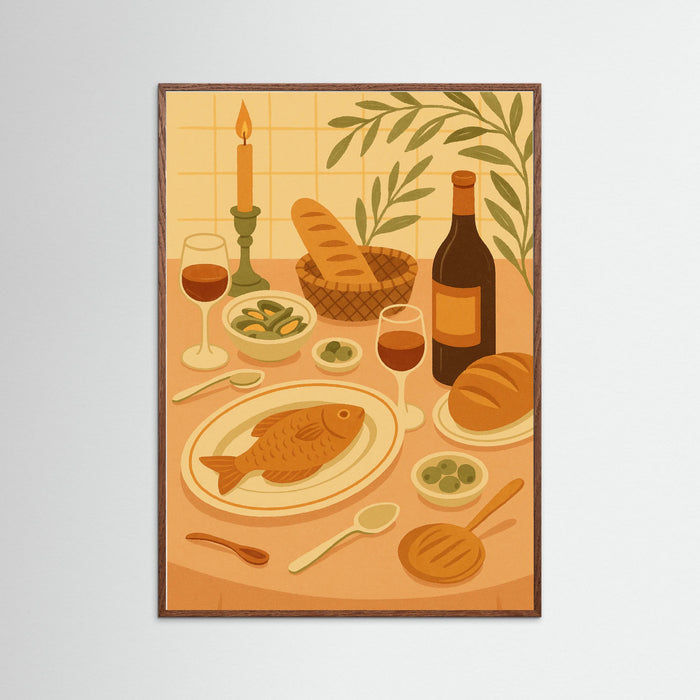 Oak Dark Vintage Wine Soiree