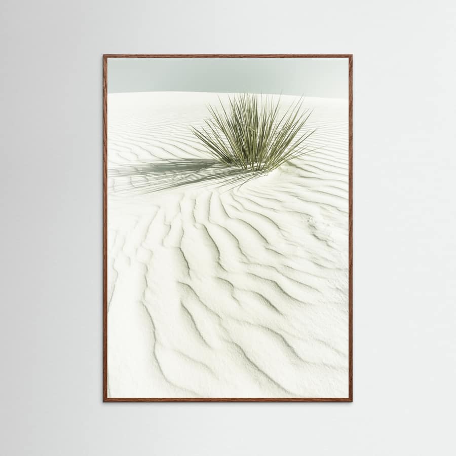 WHITE SANDS Idyllic vintage scenery Poster – poster och konsttryck