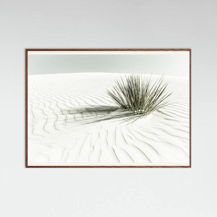 WHITE SANDS Vintage Dune Poster – poster and art print