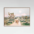 Oak Dark Wandering Tiger Poster