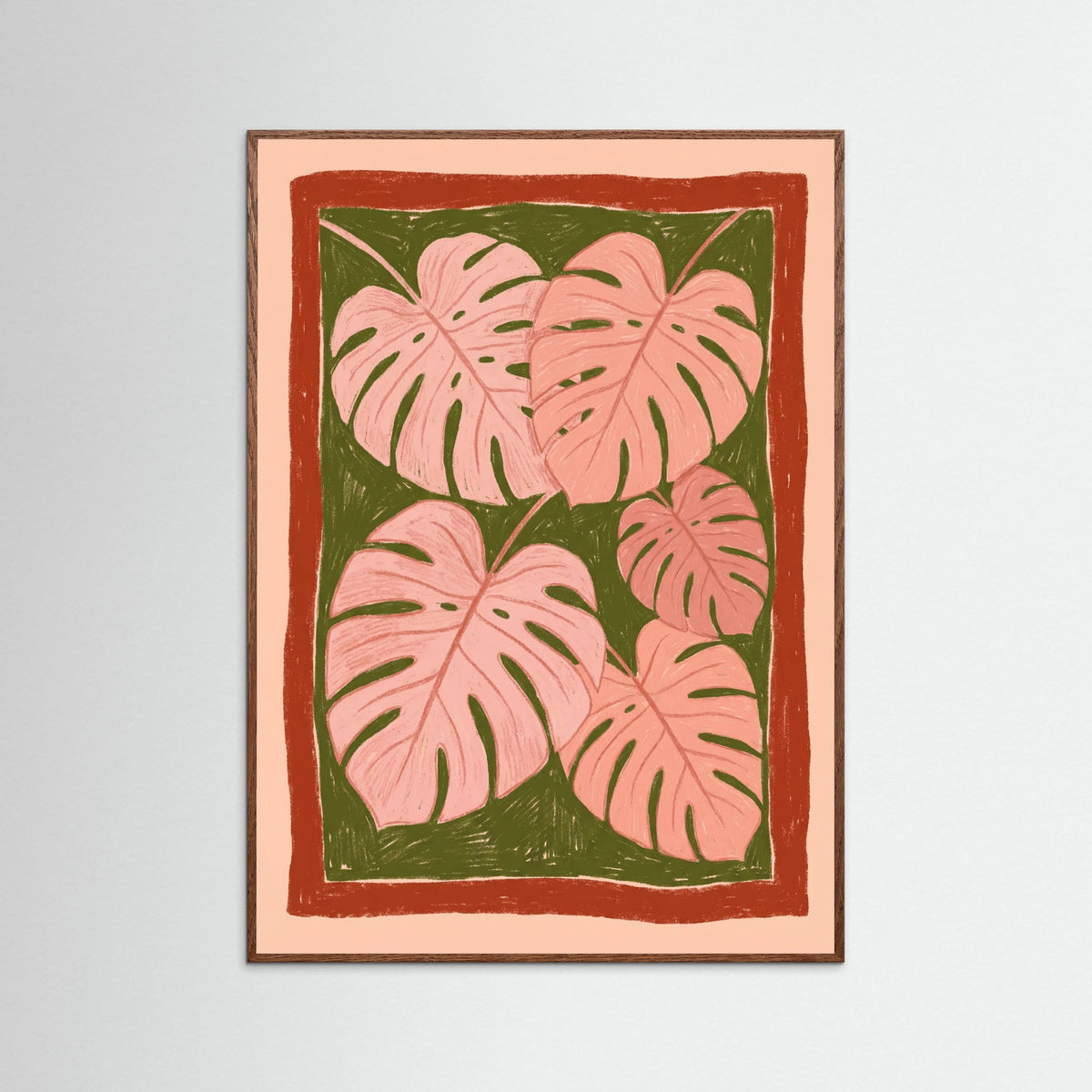 Oak Dark Warm Bloom Field