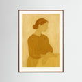 Oak Dark Warm Frame