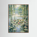 Oak Dark Water Lily Bridge