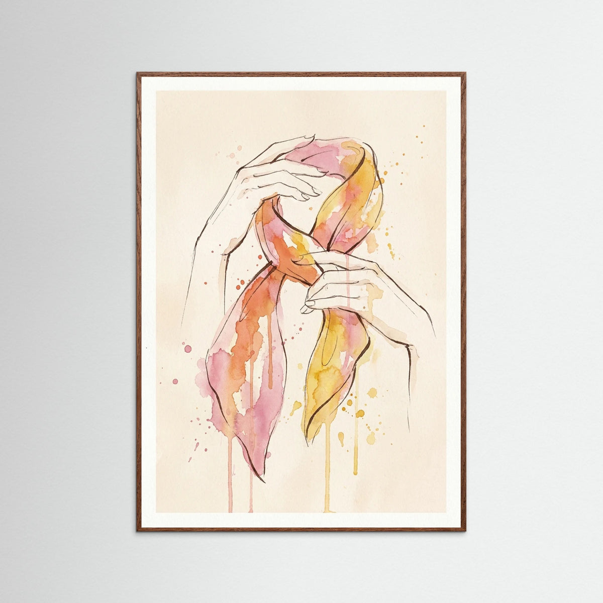 Oak Dark Watercolor Muse