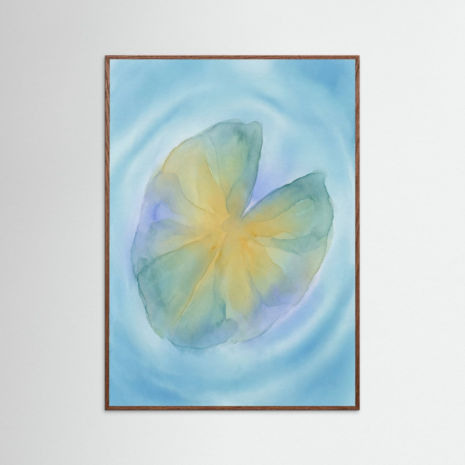 Oak Dark Wavy Petals Dance