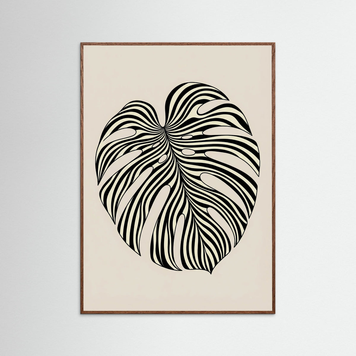 Oak Dark Wavy Silhouette