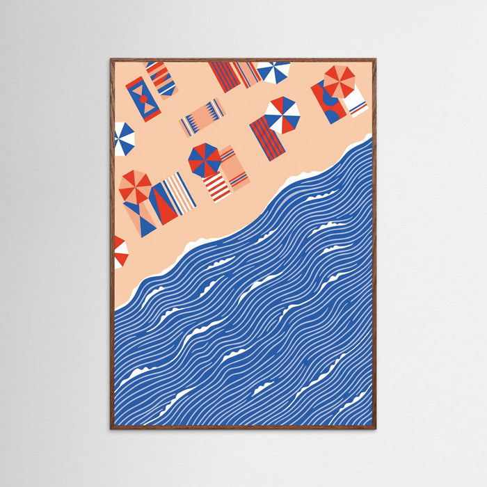 Wavy Swimmers – poster e stampa artistica