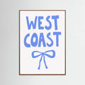 West Coast Poster – poster and art print