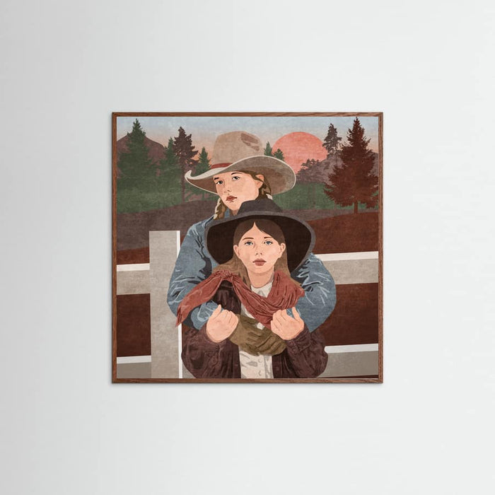 Plakat Western Sisters – plakat i druk artystyczny