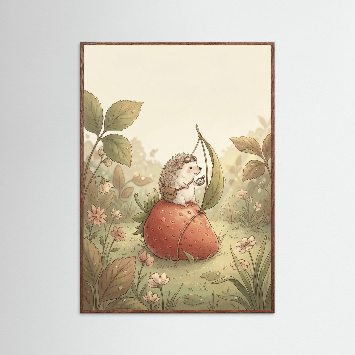 Oak Dark Whimsical Banana Ride