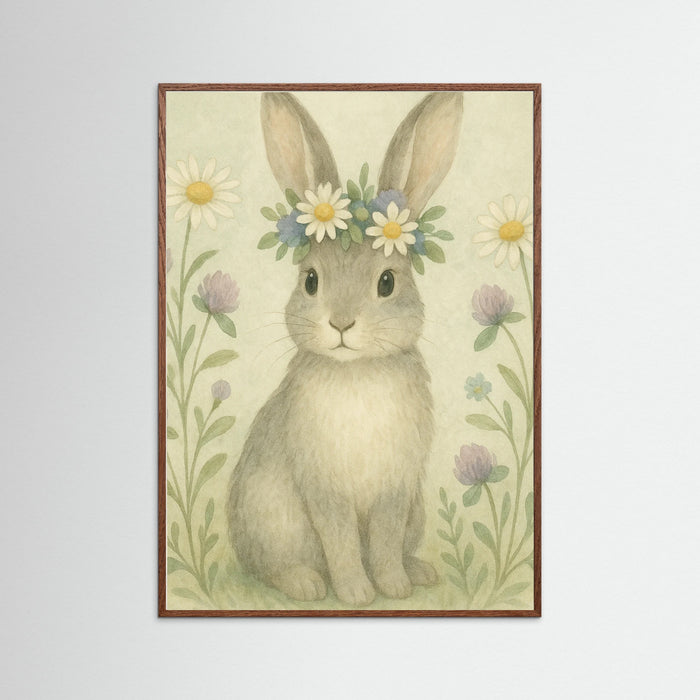 Oak Dark Whimsical Rabbit
