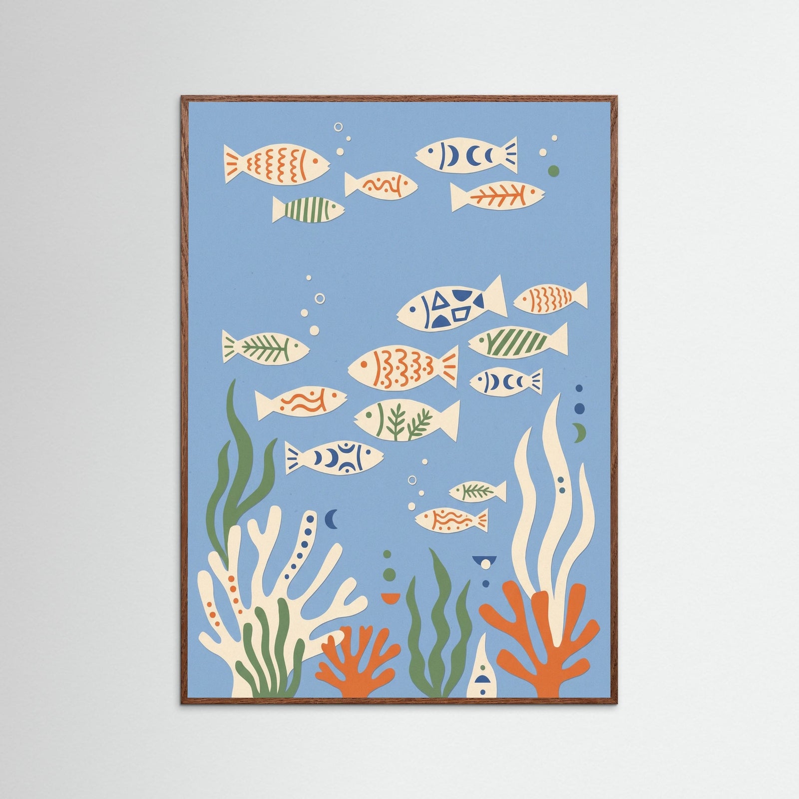 Oak Dark Whimsical Sky Dance