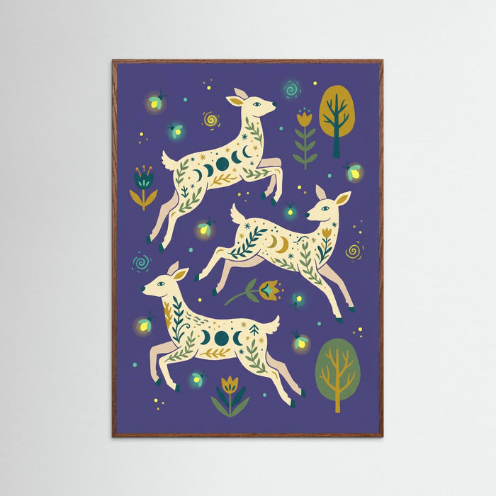 Oak Dark Whimsical Spirit Horses