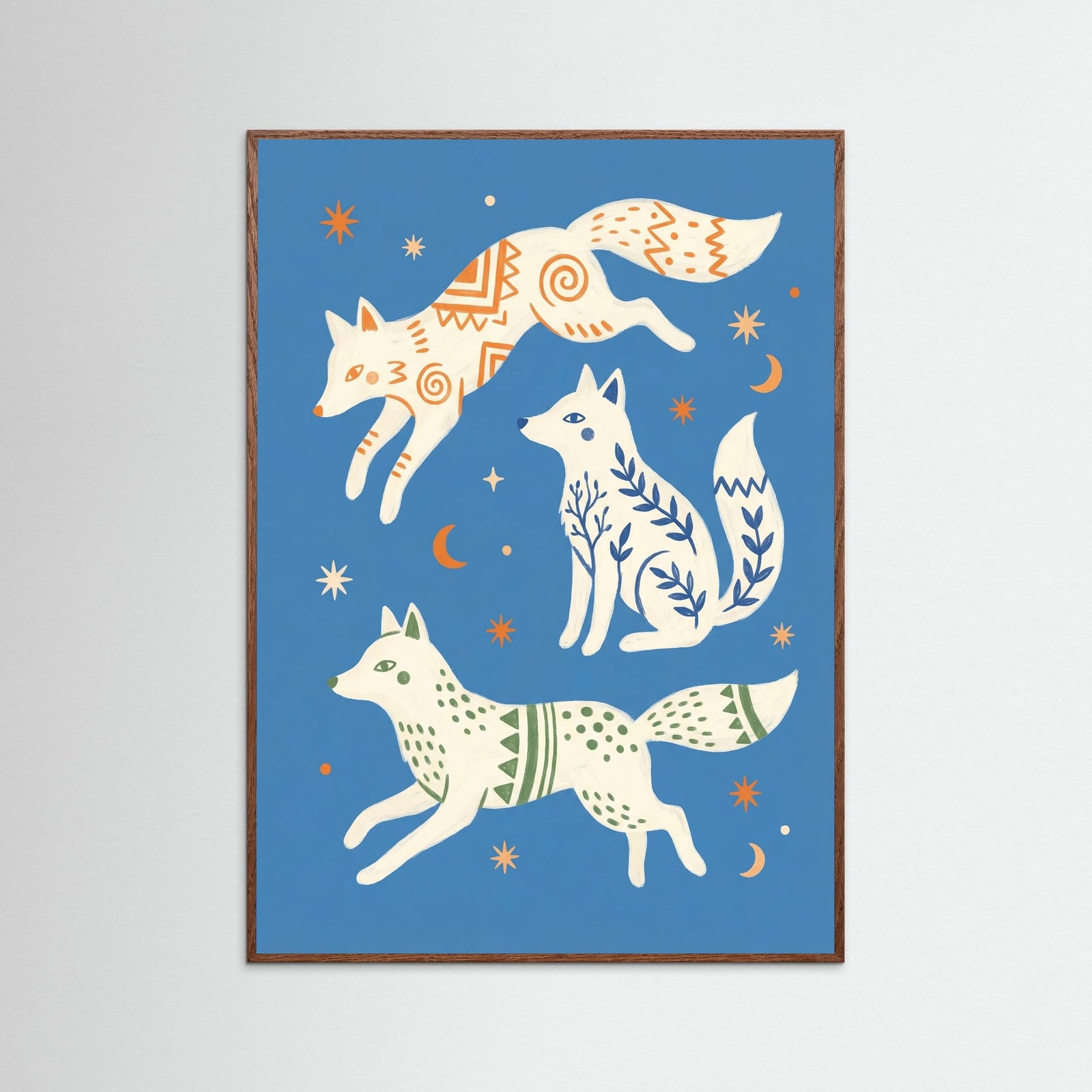 Oak Dark Whimsical Spirit Horses