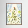 Oak Dark Whimsical Wheeled Wonder