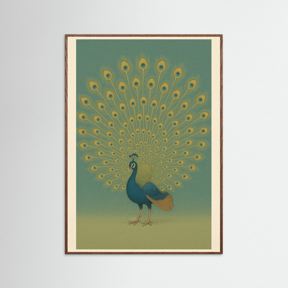 Oak Dark White Peacock