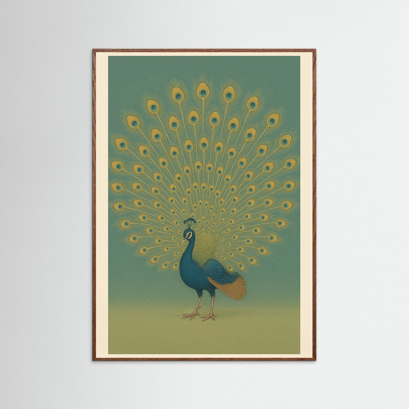 Oak Dark White Peacock